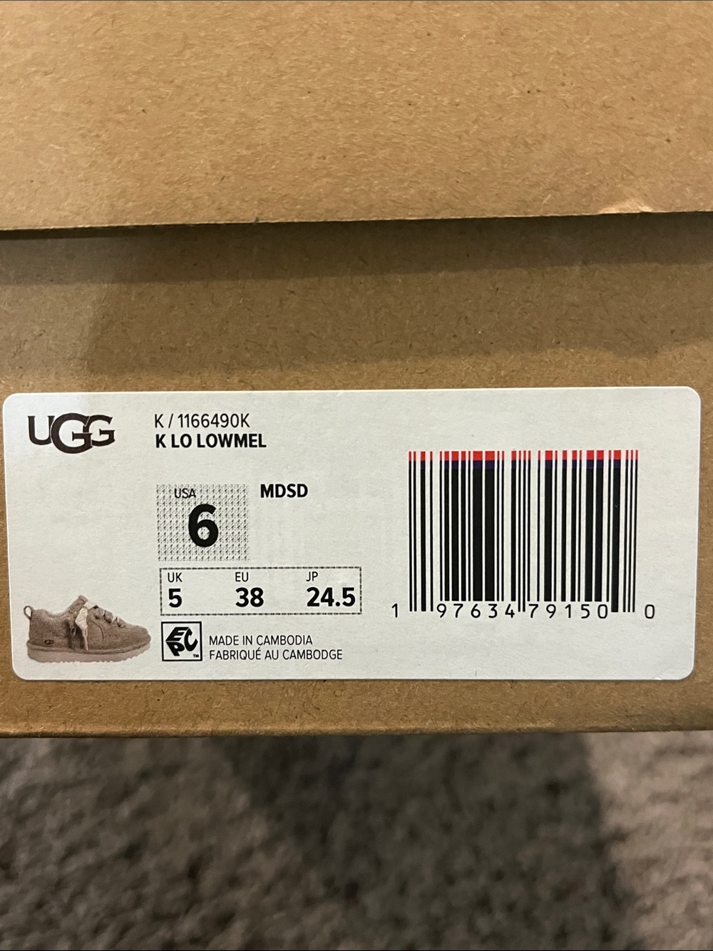 New Ugg lowmel sneakers - Picture 2 of 6